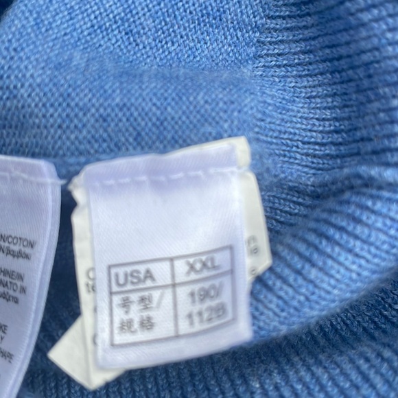 Brooks Brothers Men's Blue Cardigan /Sweater Size XXL - Picture 8 of 10